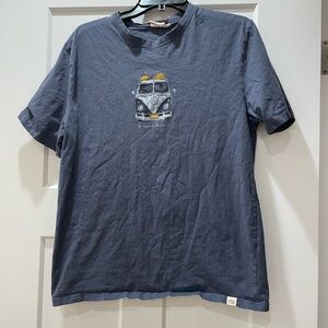 Men's Blue Graphic T-Shirt